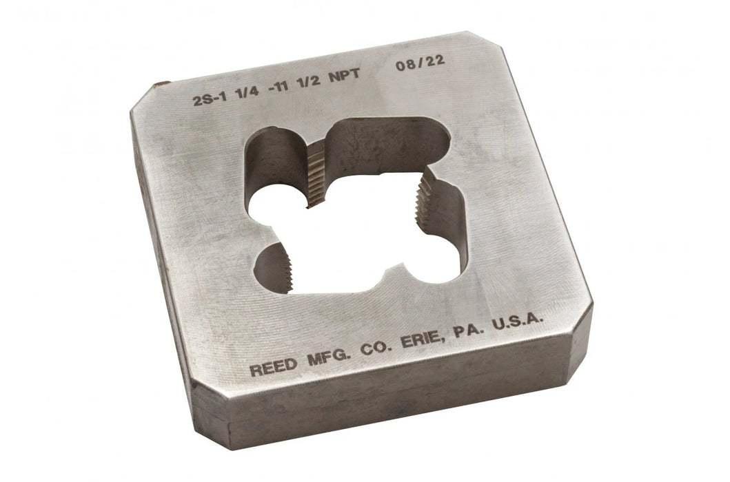 Bloque Terraja Hss 1-1/4" NPT 4" x 4" 2SP1 1/4 Reed