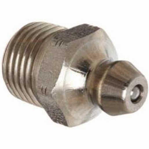 Grasera Recta de acero inoxidable 1961-S, 1/8" PTF, 3/4" Alemite