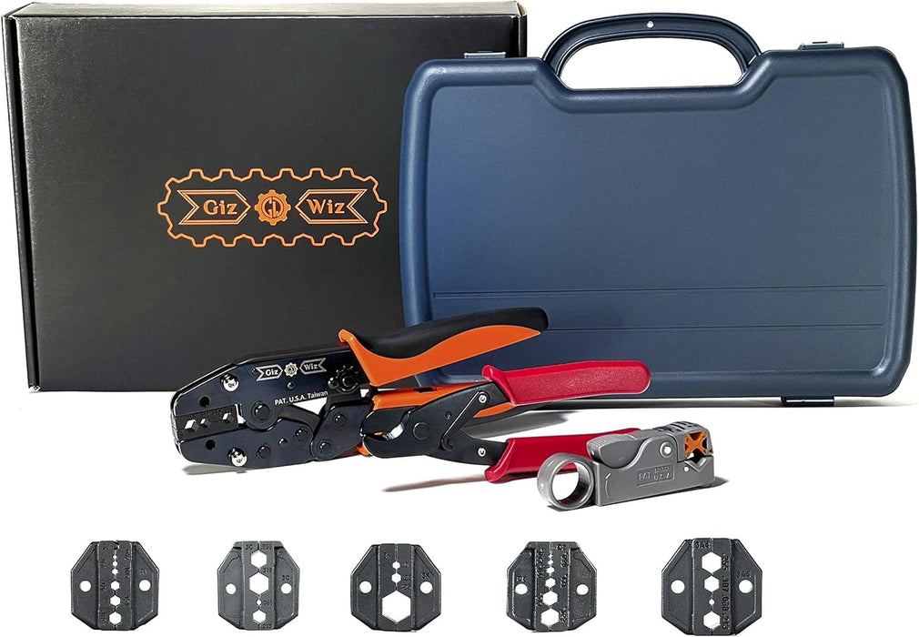 Kit de Herramientas profesional todo en uno RF coaxial de cambio rápido GIZWIZ