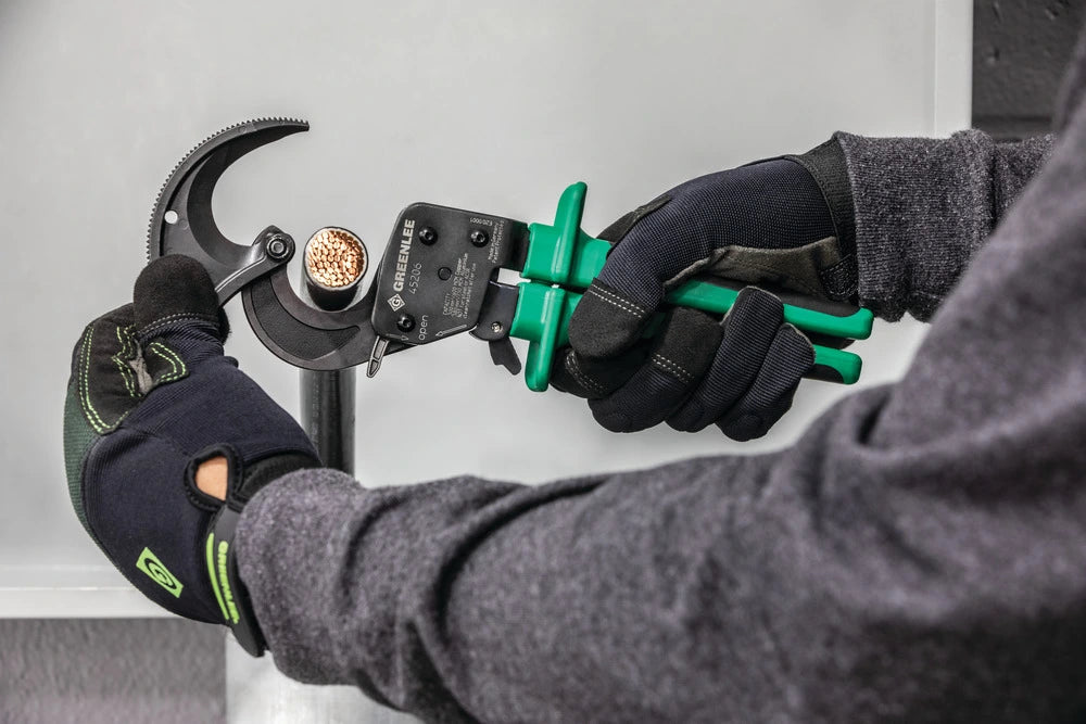Cortador de Cable Manual Ratchet UPC #45206 GREENLEE