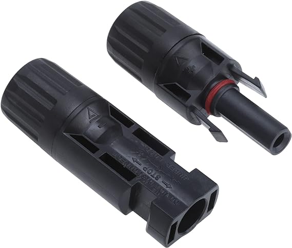Conector mc4 Macho/Hembra p/Panel Solar ALEMITE
