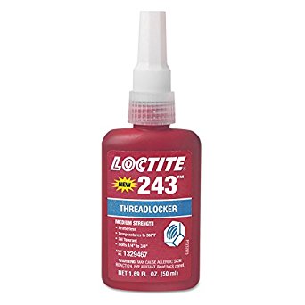 LOCTITE 243 50 ml TRABAJO, FIJADO, SELLADO DE TUERCAS, TORNILLOS, PRISIONEROS Y PARTES ROSCADAS - Ferrelam
