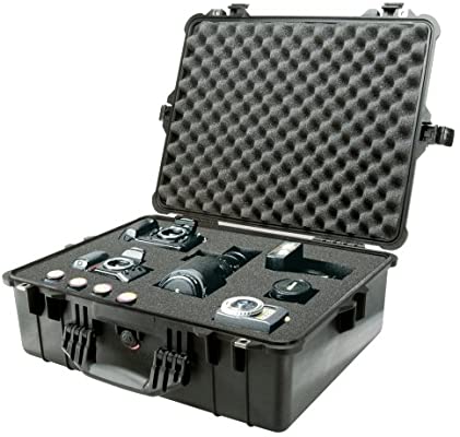 Pelican 1600 Case With Foam Color Black