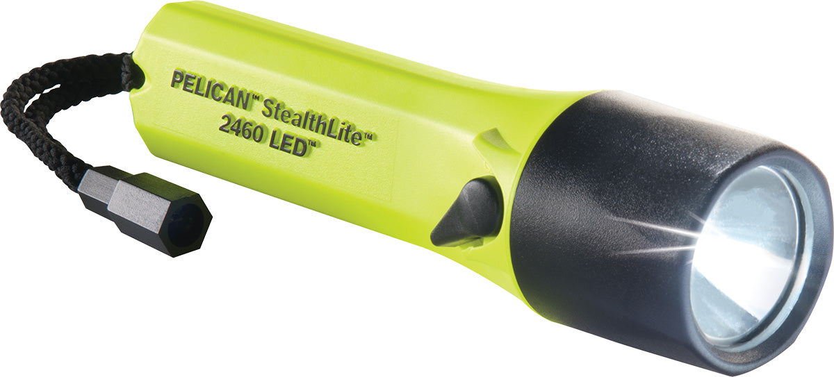 PELICAN 2460 StealthLite™ – Linterna LED recargable – Certificada para Uso Profesional
