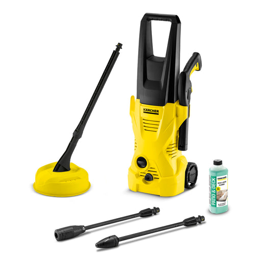 KARCHER HIDROLAVADORAS DE  ALTA PRESIÓN USO HOGAR MOTOR ELÉCTRICO, 1600 PSI, 280 L/H. INCLUYE T-RACER - Ferrelam