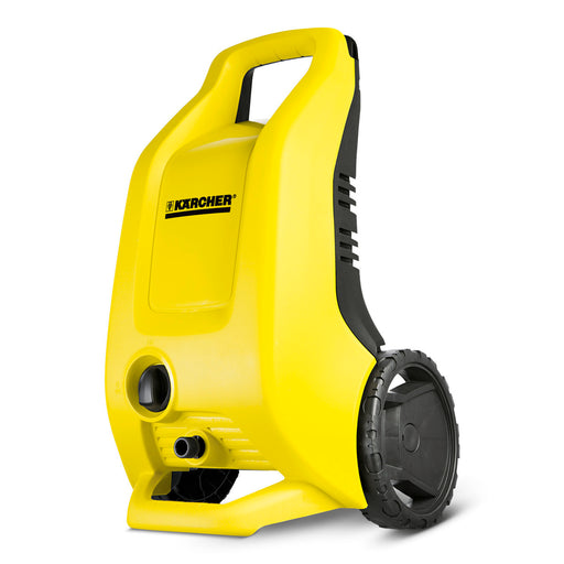 KARCHER HIDROLAVADORAS DE  ALTA PRESIÓN USO HOGAR MOTOR ELÉCTRICO, 1600 PSI, 280 L/H. INCLUYE ESPUMADOR, LANZA TURBO Y LANZA VARIO. - Ferrelam