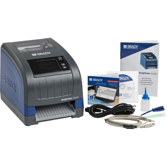 Impresora de etiquetas Brady i3300 con Suite de software Identificación de Producto y Alambre de Brady Workstation