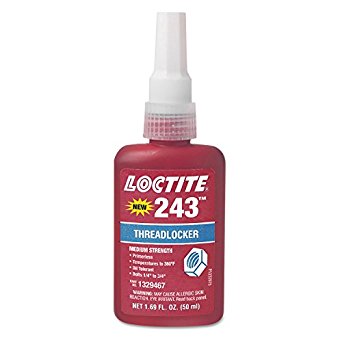 LOCTITE 243 50 ml WORK, FIXED, SEALING OF NUTS, BOLTS, STUDS AND THREADED PARTS