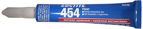 LOCTITE 454 20 GR. Before: LOCTITE 454 PRISM GEL TB 20G INSTANT ADHESION TO METALS, PLASTICS, RUBBER AND POROUS SURFACES