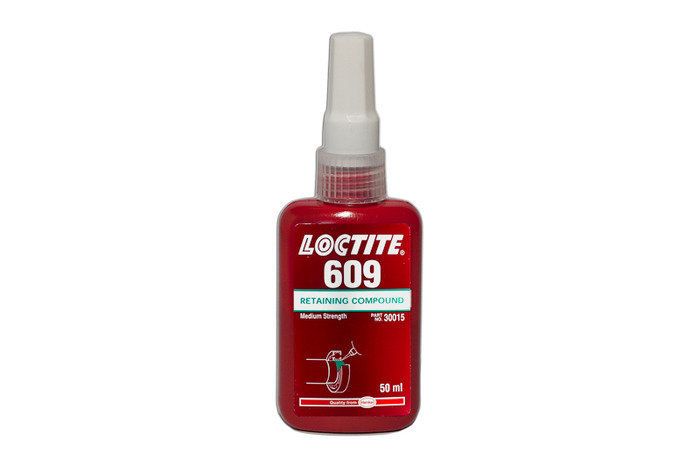 LOCTITE 609 50 ml RETENTION, FIXING OF BEARINGS, PULLEYS, GEARS, ROTORS AND CYLINDRICAL SURFACES