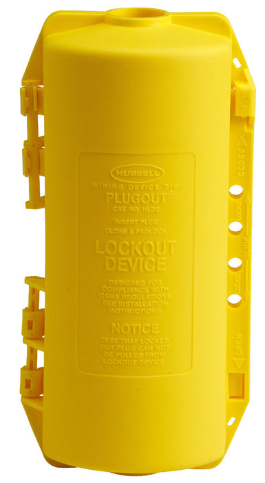 BRADY LOCKING DEVICE FOR LARGE HUBBELL PLUGOUT