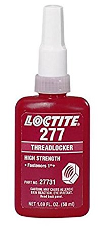LOCTITE 277 X 50 ml WORK, FIXED, SEALING NUTS, SCREWS, STUDS AND THREADED PARTS