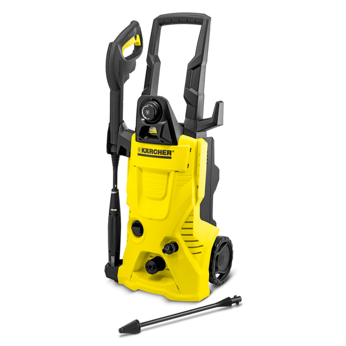 KARCHER HIGH PRESSURE WASHERS FOR HOME USE ELECTRIC MOTOR, 1800 PSI, 300 L/H. INCLUDES VARIO LAUNCH AND TURBO LAUNCH.