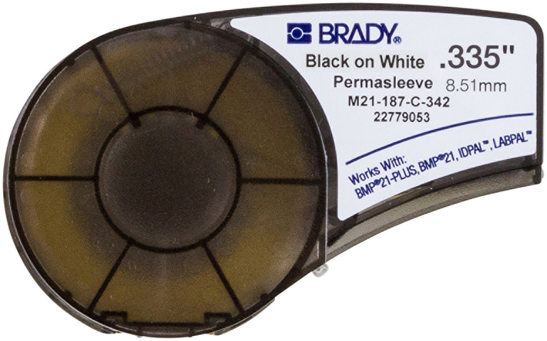 BRADY PERMASLEEVE CABLE HEAT SHRINK MARKERS