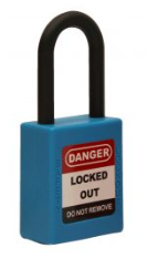 Safety Lock Safety padlocks with non-conductive nylon shackle