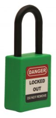 Safety Lock Candados de seguridad con arco de nylon no conductor